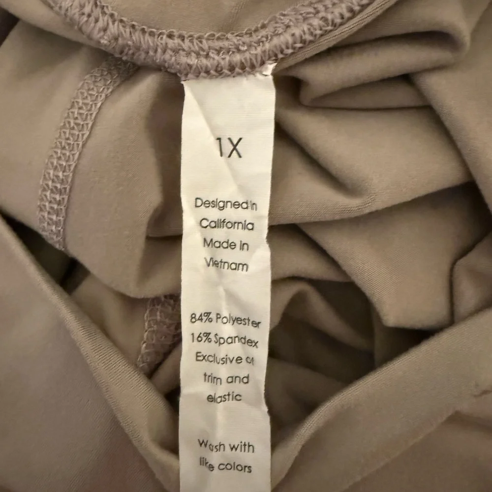 Leggings Depot Taupe Leggings - Picture 3 of 3